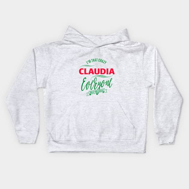 Claudia Kids Hoodie by C_ceconello